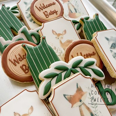 Dozen Printed Cookies 