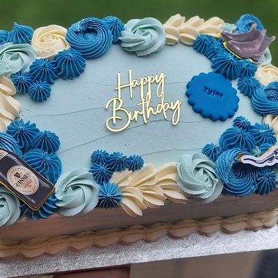 Large Layered Slab Cake 