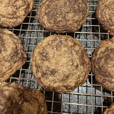 Brown Butter Sourdough Cookies  