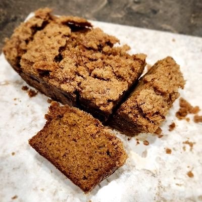 Pumpkin Streusel Bread