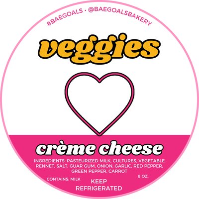 Veggies Crème Cheese 8oz