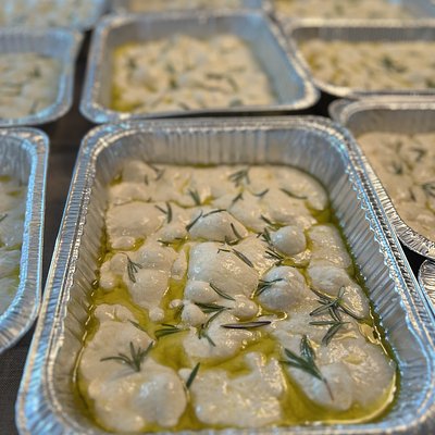 Organic Rosemary Sea Salt Focaccia 