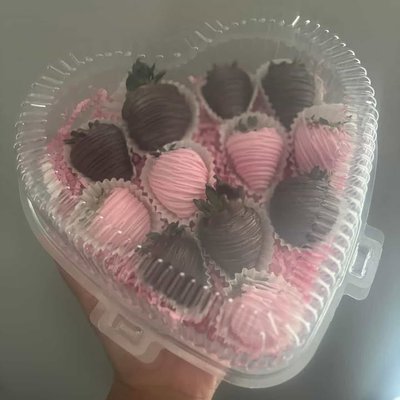 1 doz. BASIC Choc. strawberries 