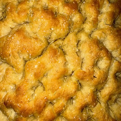 Rosemary Sea Salt Focaccia 