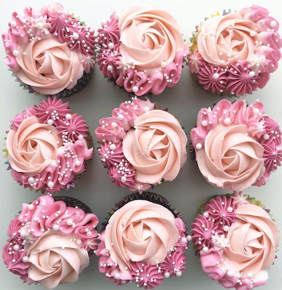 Buttercream Frosted Cupcakes Box