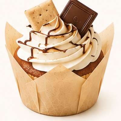 GF S’mores Cupcake