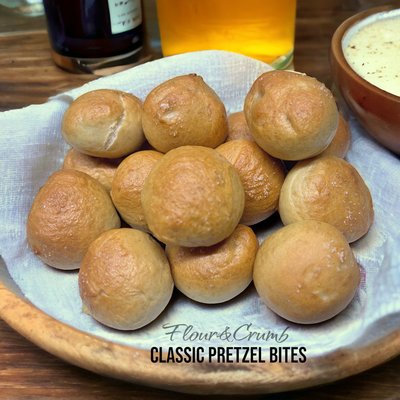 Sourdough Pretzel Bites - 15 Count 