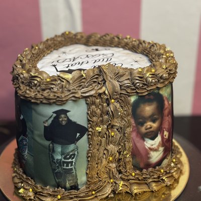 8” Heart Cake 