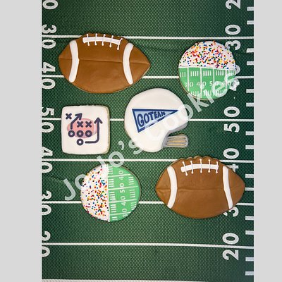 Tailgate Cookie Tray 1 Dozen -Teams Available!