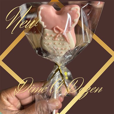 Baby Dress Cake Pops 