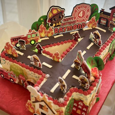 14 Inch Carved Number Cake