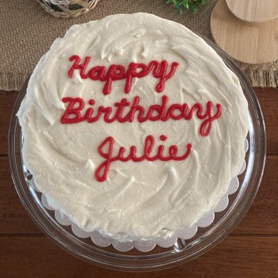 Vanilla Cream Cake  