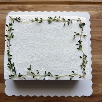 Gluten-Free Milk Cream Cake- Size 2