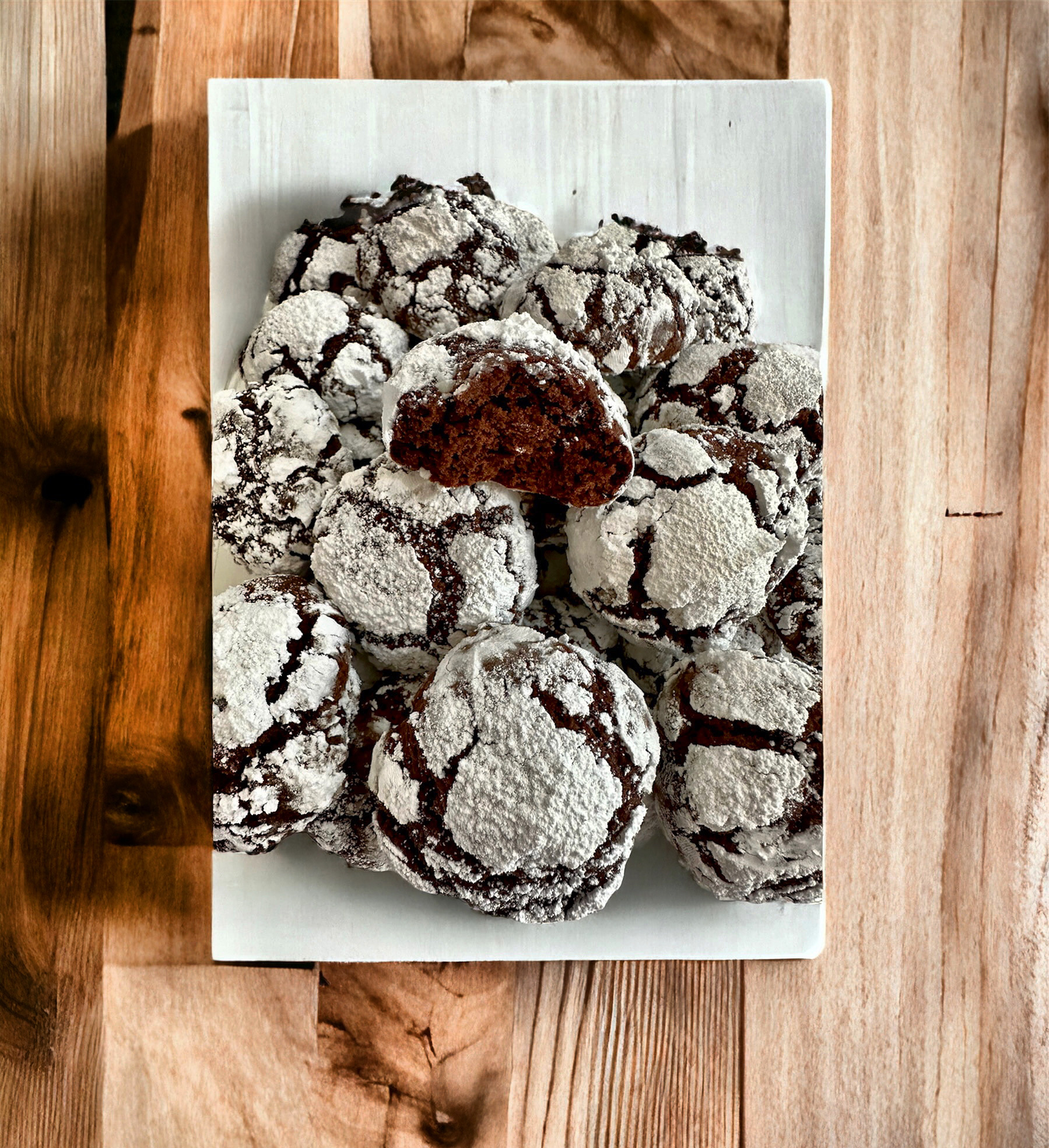 Crinkle cookies