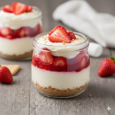 Strawberry Cheesecake Cup