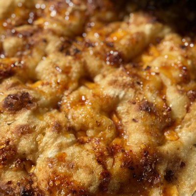Hot Honey Chili Crisp & Cheddar Sourdough Focaccia 
