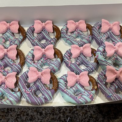 Decorated Pretzels (Twists Or Sticks)