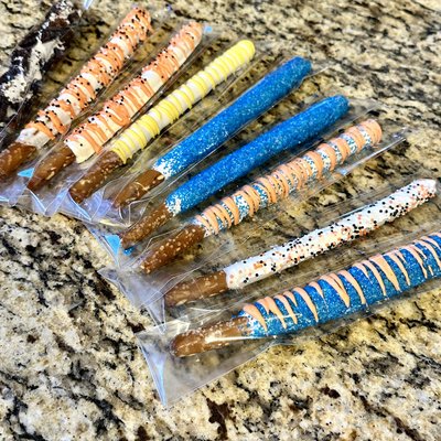 Dipped Pretzels