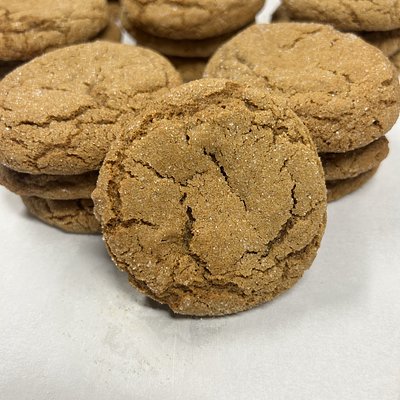 Stack of Molasses Gingersnaps