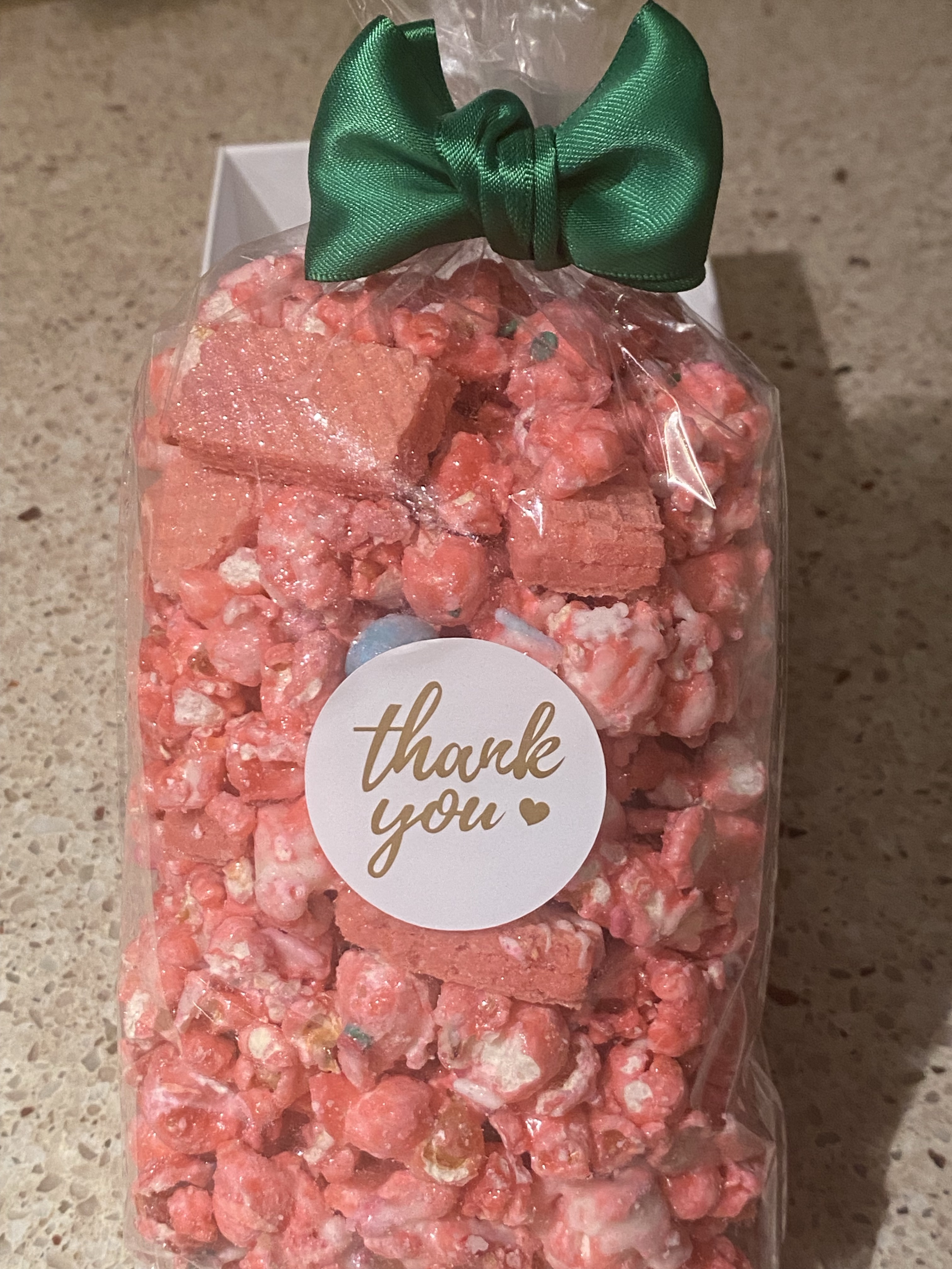 Candied Strawberry Blaze Popcorn