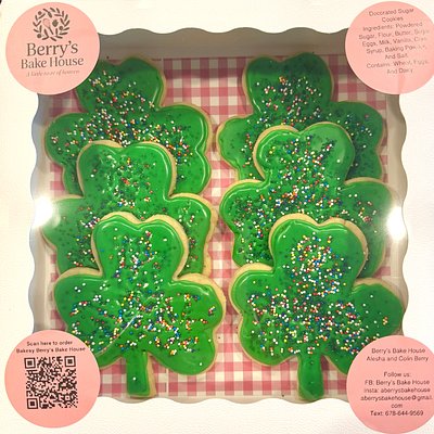 6-Pack Seasonal Decorated Sugar Cookies
