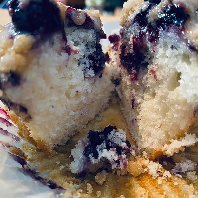 Blueberry Crumble Muffins