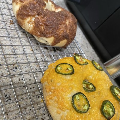 Sourdough Discard Bagels