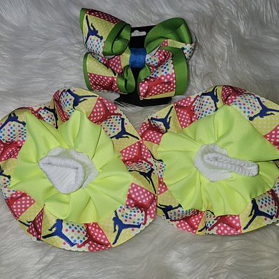 Ruffle Socks And Bow