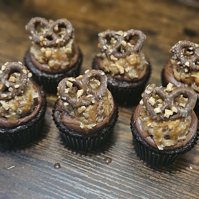 German Chocolate Salted Pretzel 