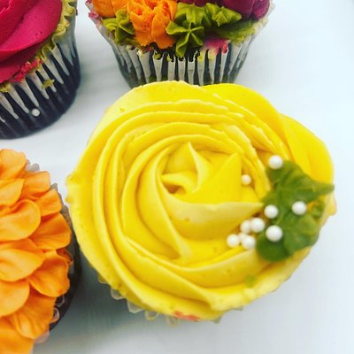 Rosette cupcake Set
