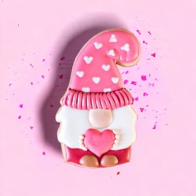Mini Valentine's Cookies (Set Of 5)