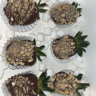 Half Dozen (6) S’more Strawberries 