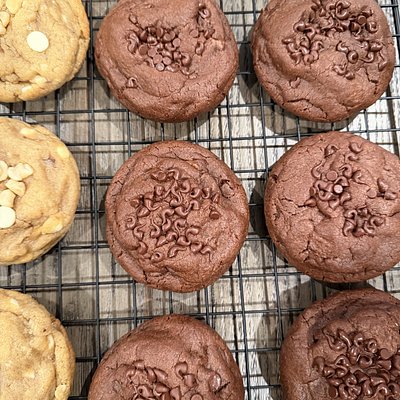 Double Chocolate Cookies 