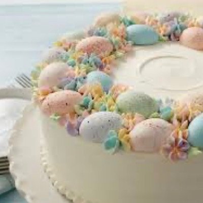 Easter Egg Cake 6 Inch (serves 6-8)