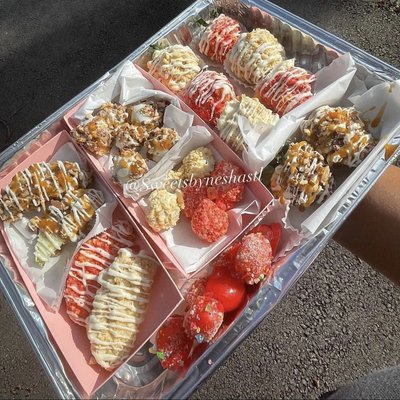 Sample Box w/ free candy grapes In available flavor