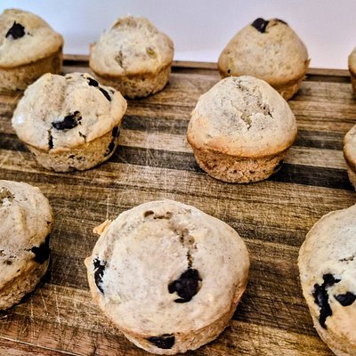 Banana Chocolate Chip Muffins