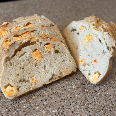 Cheddar Jalapeño Sourdough 