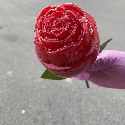 Vday: Rose Candy Apple 