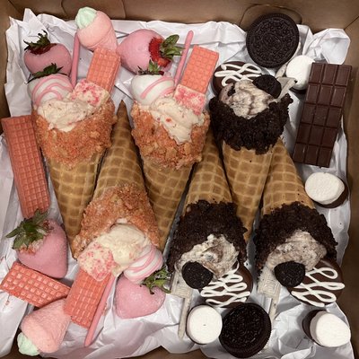 Cheesecake Cones 6 Pack