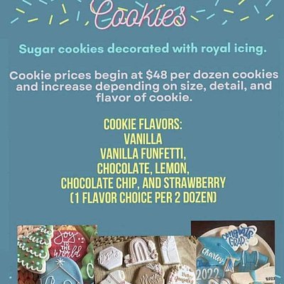 Custom Decorated Cookies