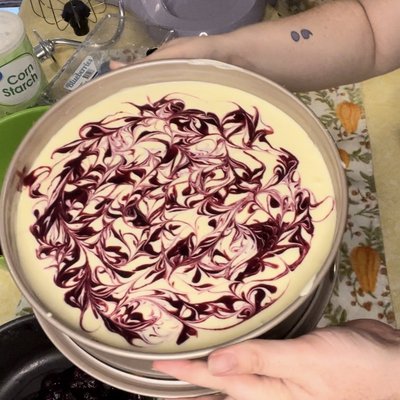 9 Inch Blueberry Cheesecake