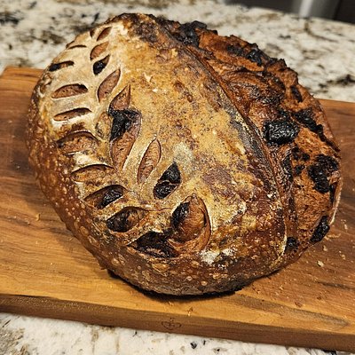 Double Chocolate Sourdough Loaf
