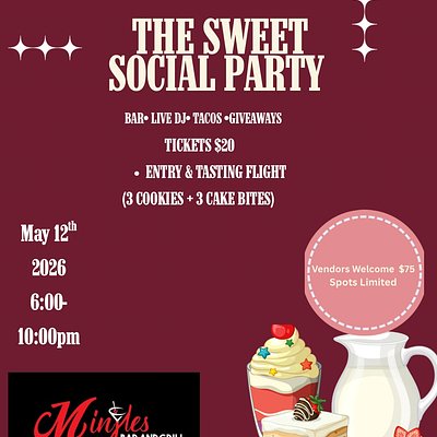 THE SWEET SOCIAL PARTY TICKET 