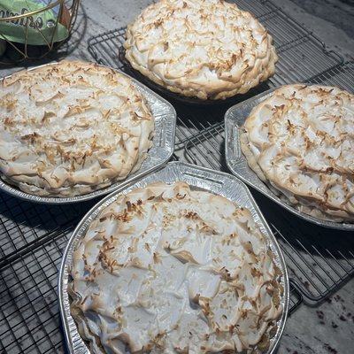 Coconut Meringue Pie