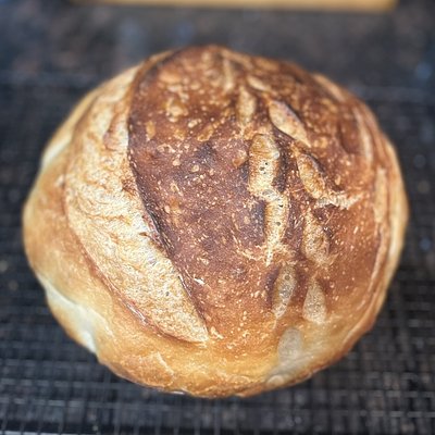Classic White Sourdough Bread 