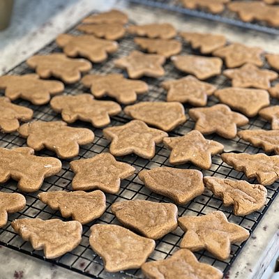Rustic Gingerbread Cookies-1 Dozen