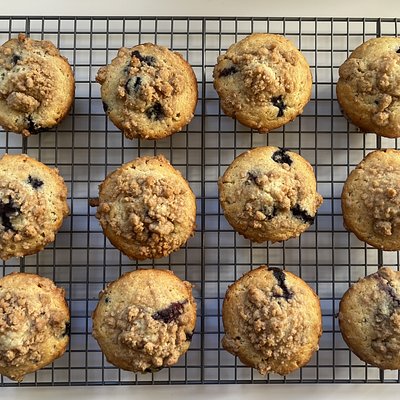 Blueberry Streusel Muffins 