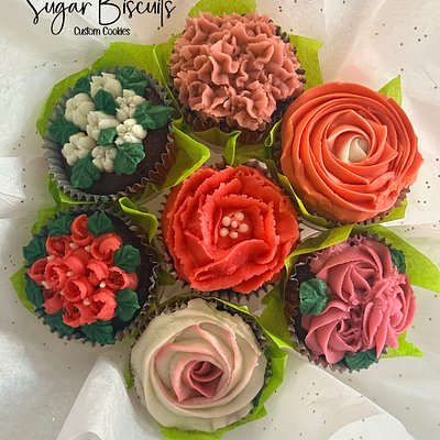 Floral Cupcake Bouquet