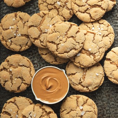 Sourdough Peanut Butter Cookies 
