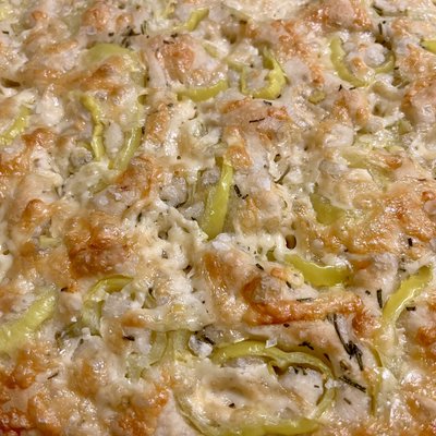 Focaccia - Banana Peppers (mild), Rosemary, And Onion Jack Cheese